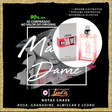 Perfume Similar Gadis 515 Inspirado em Ma Dame Contratipo